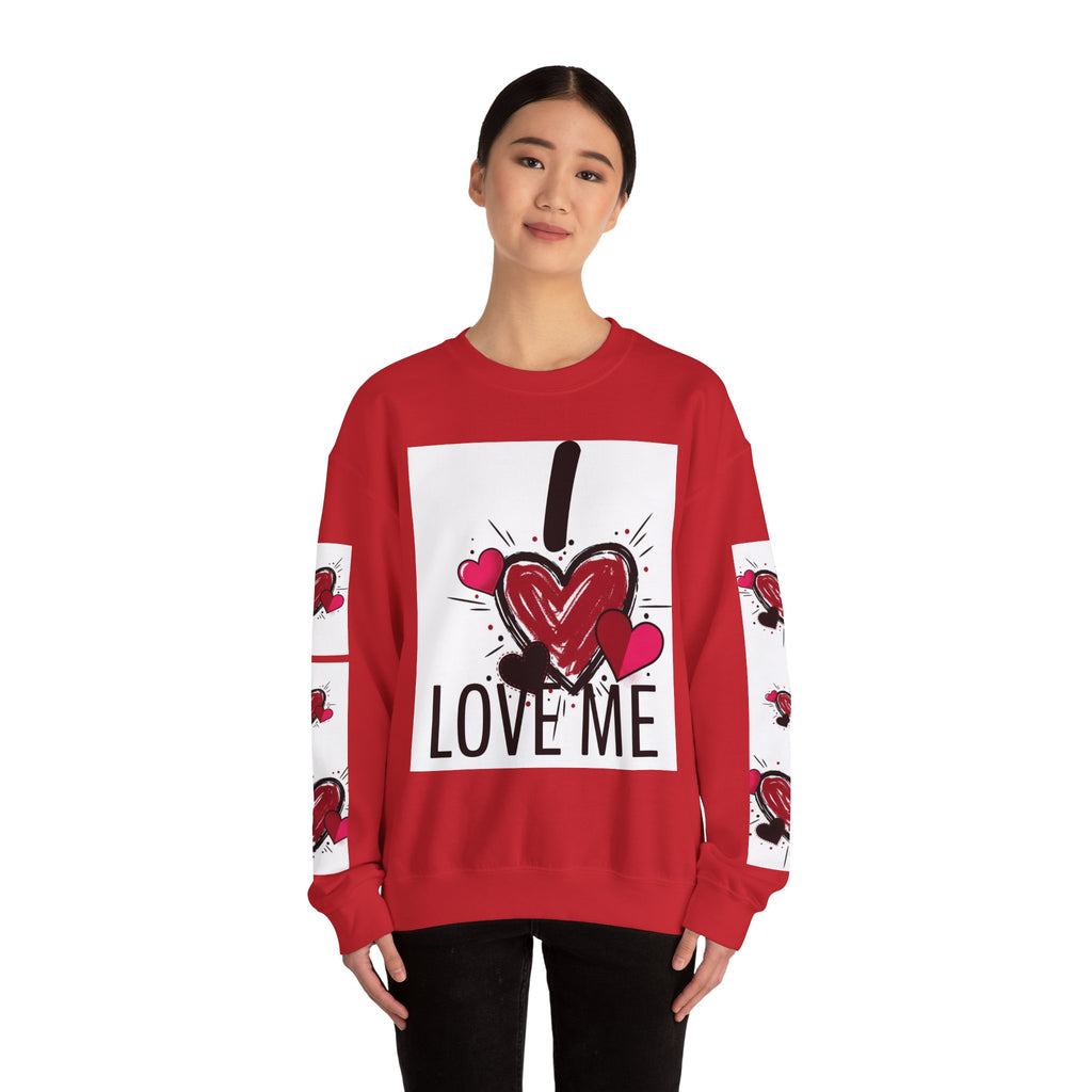 Love Me Heart Crewneck Sweatshirt
