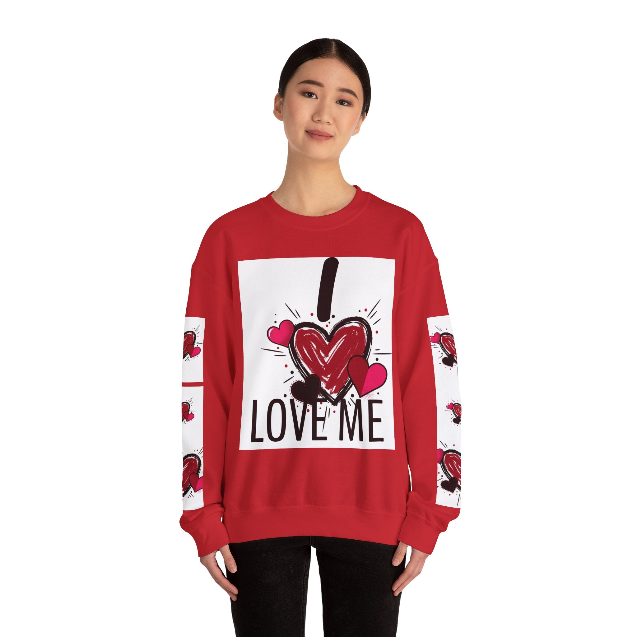 Love Me Heart Crewneck Sweatshirt
