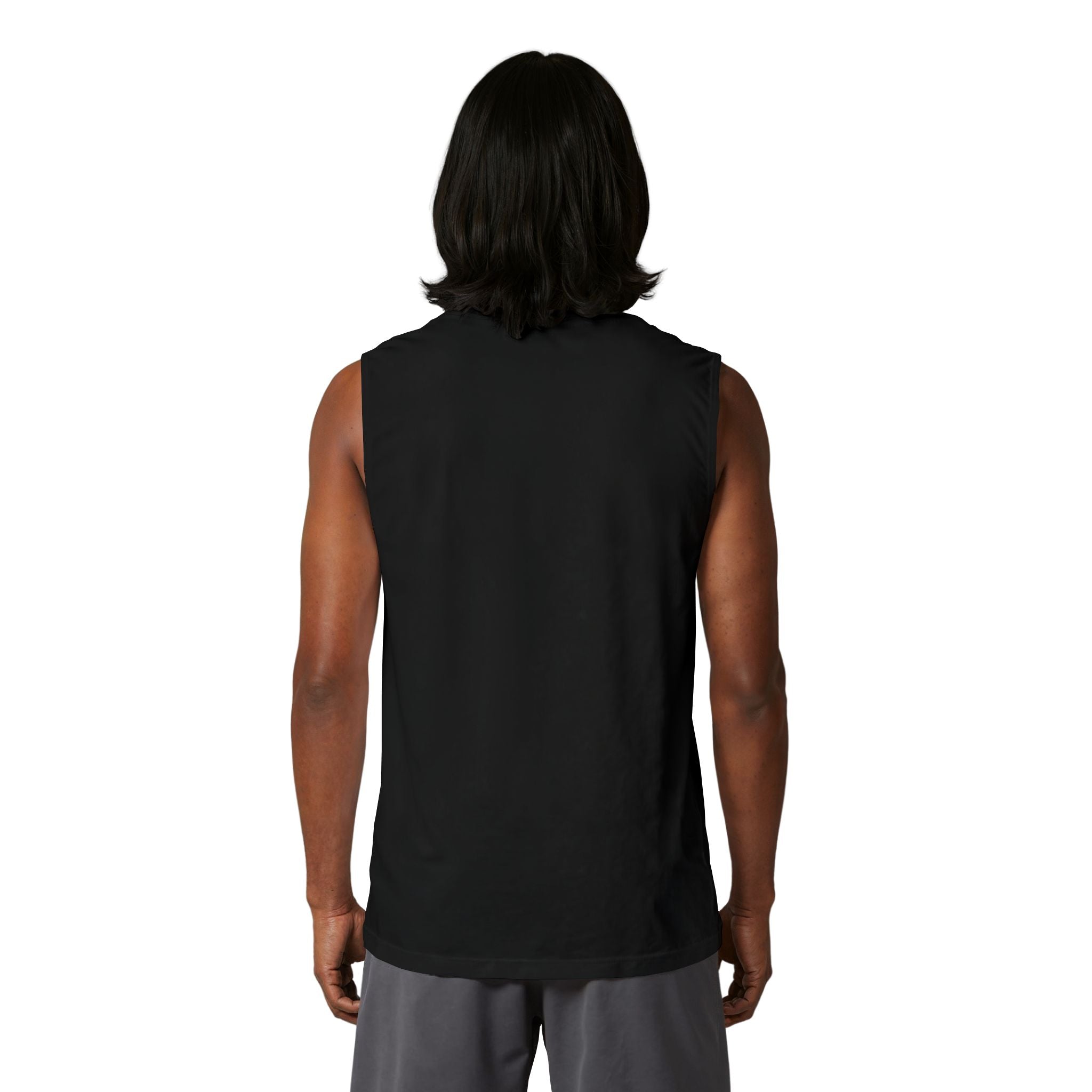 Patriotic Fireworks Muscle Tank — American Flag Firework Display