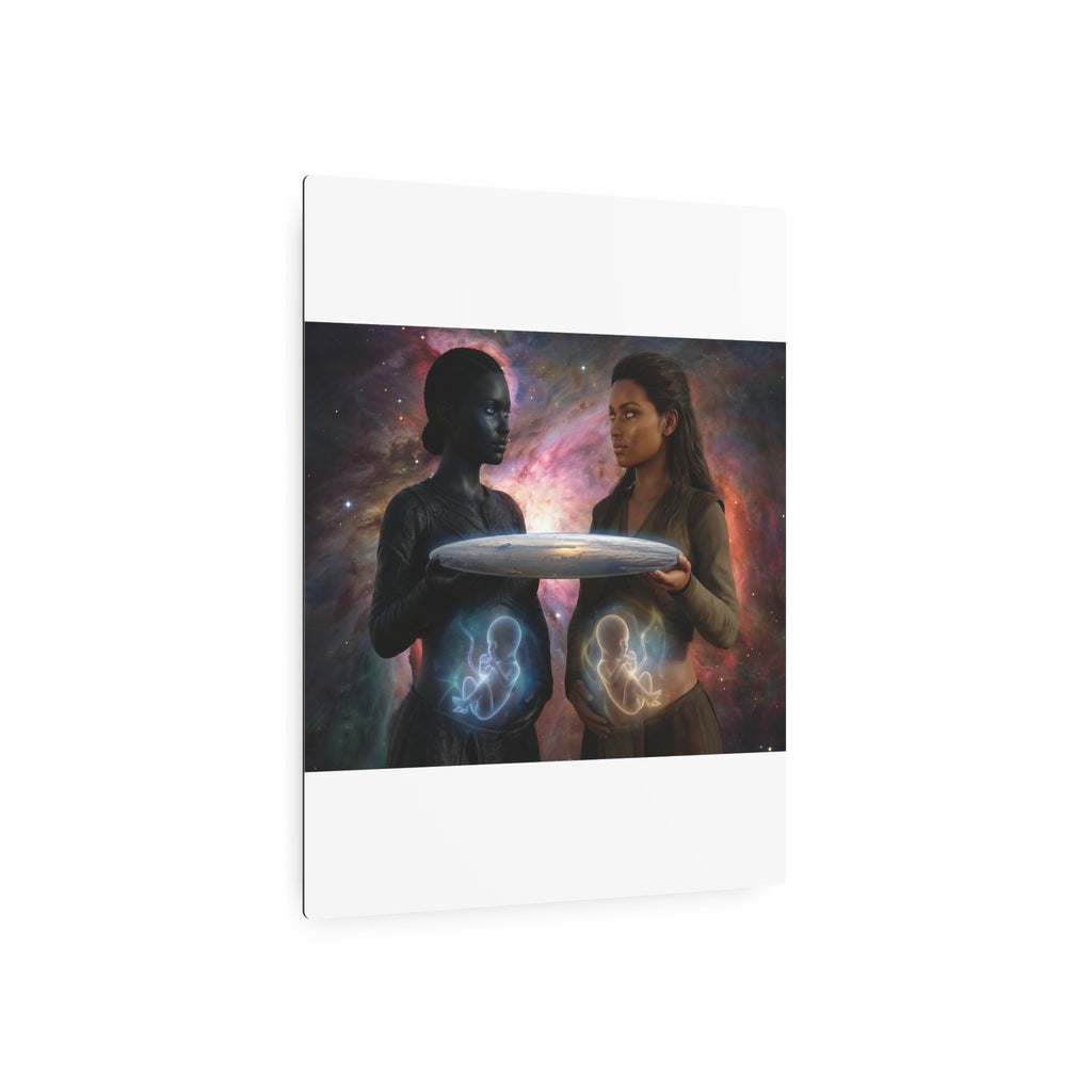 Metal Art Sign — Cosmic Mothers Artwork