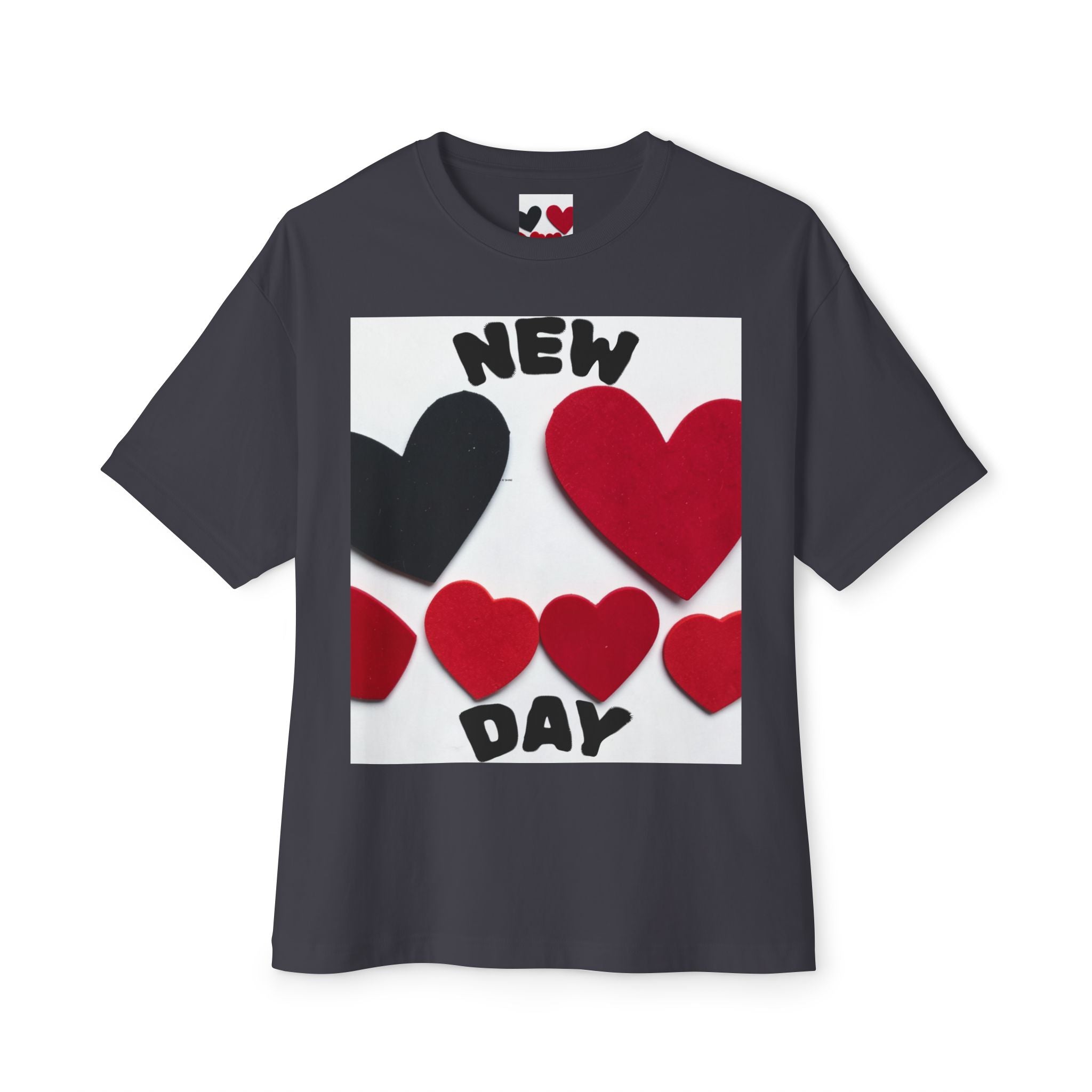 New Me Day Heart Tee