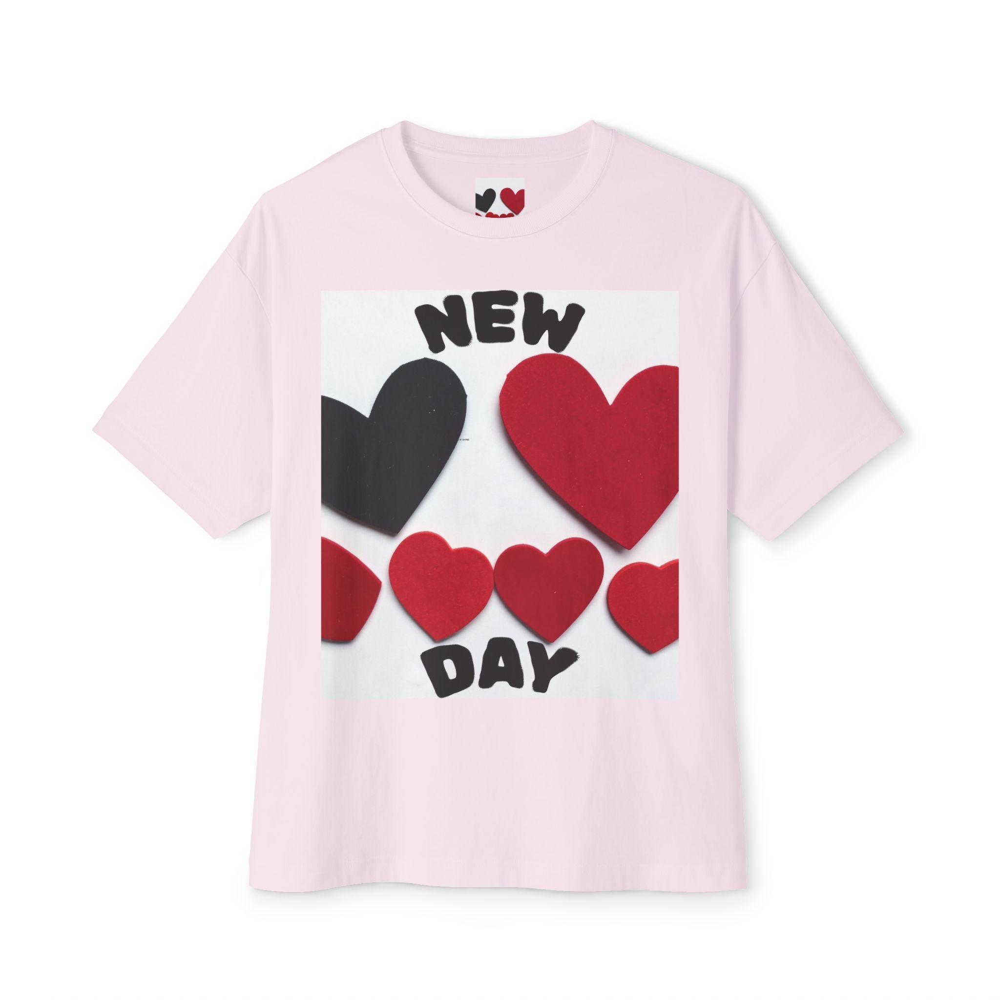 New Me Day Heart Tee