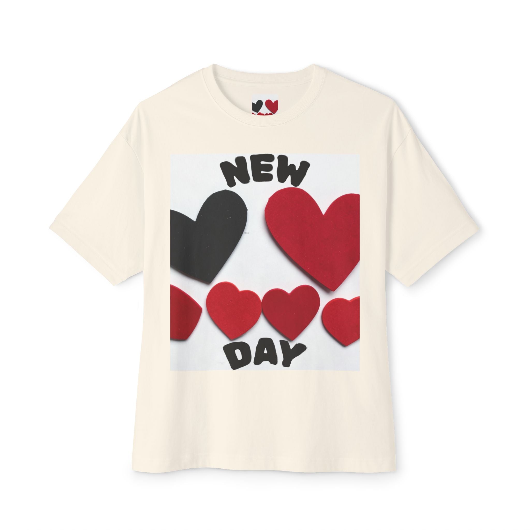 New Me Day Heart Tee