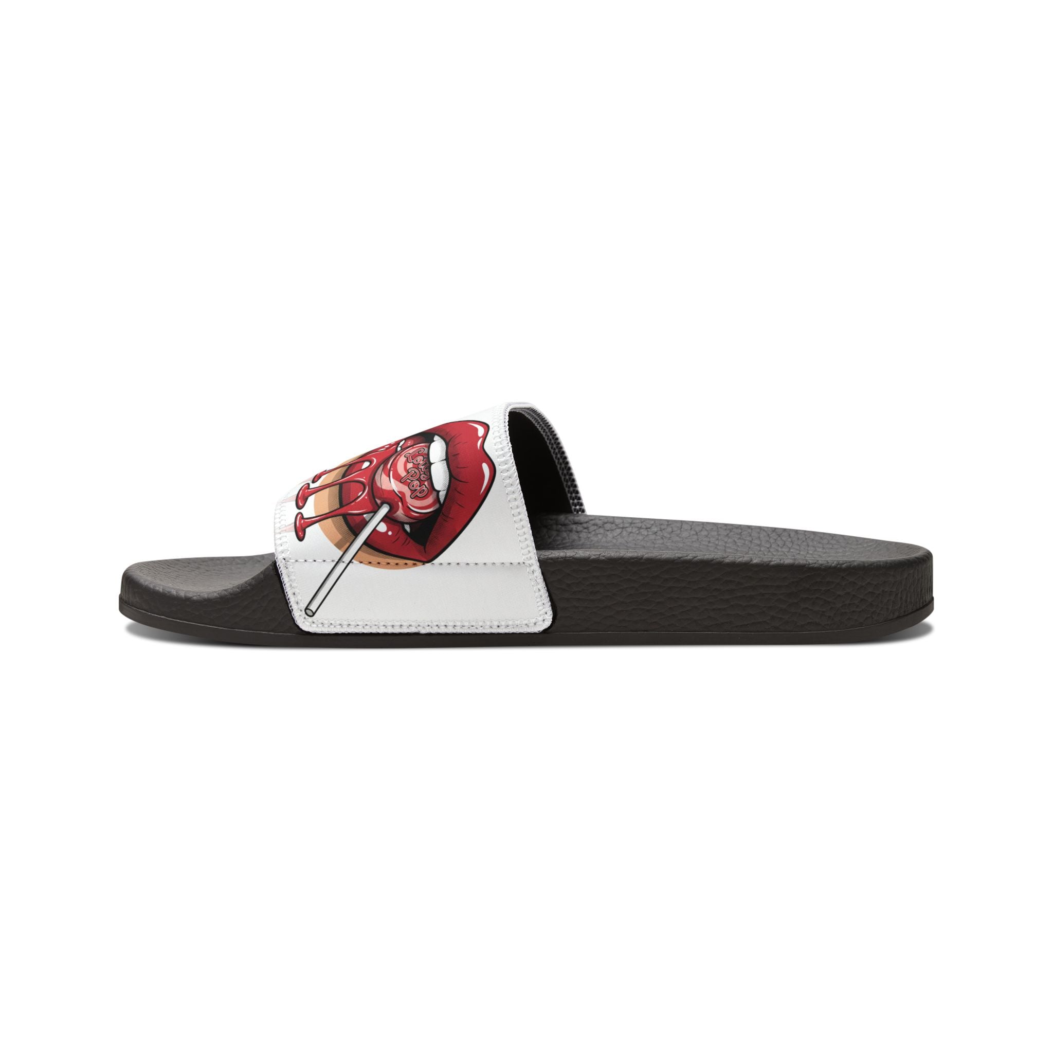 Women's Slide Sandals with Removable Strap — Casual Pool & Beach Slides