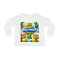 Happy Birthday Prince J Toddler Long Sleeve Tee
