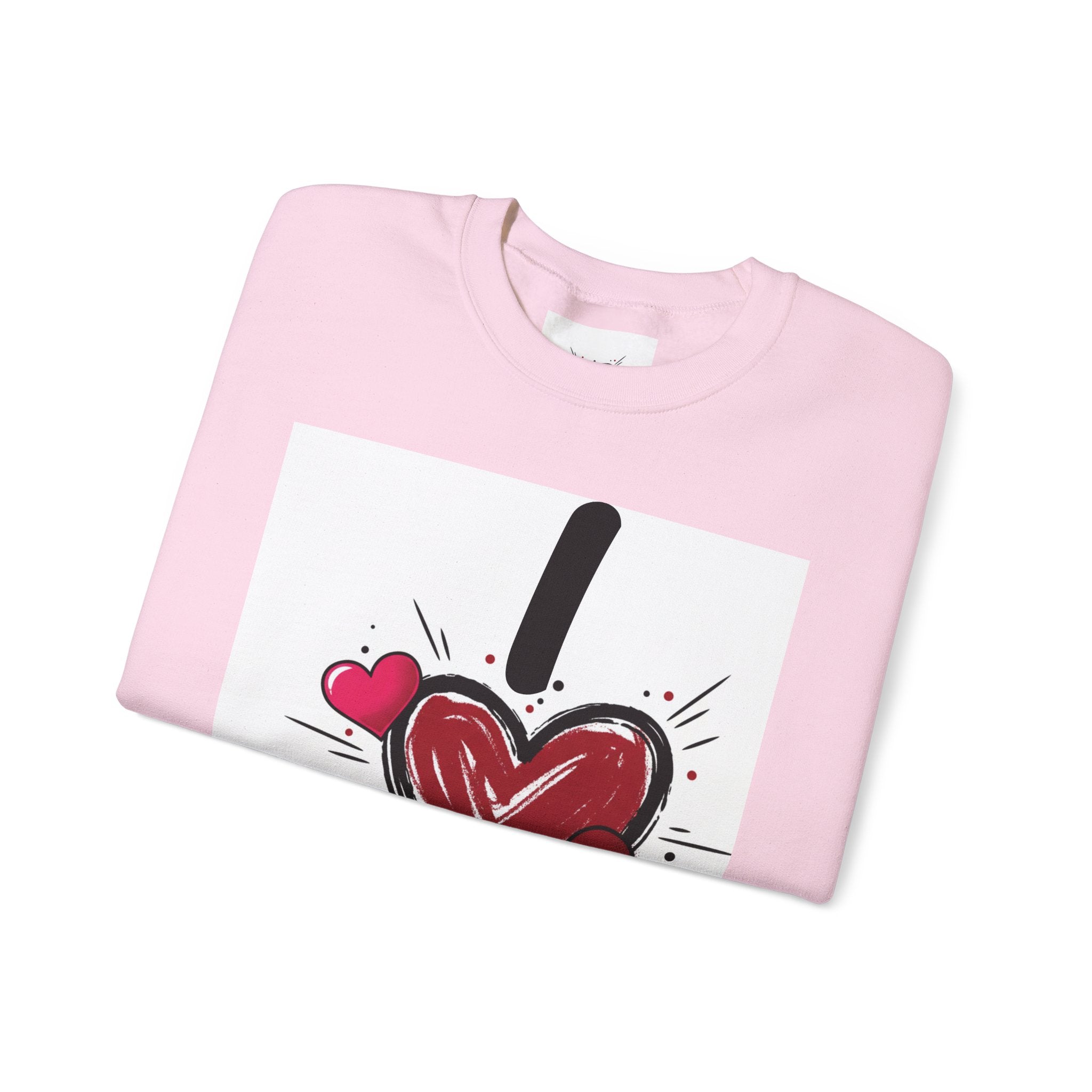Love Me Heart Crewneck Sweatshirt