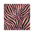 Pink Zebra Print Die-Cut Sticker — Glam Animal Print DTF Decal