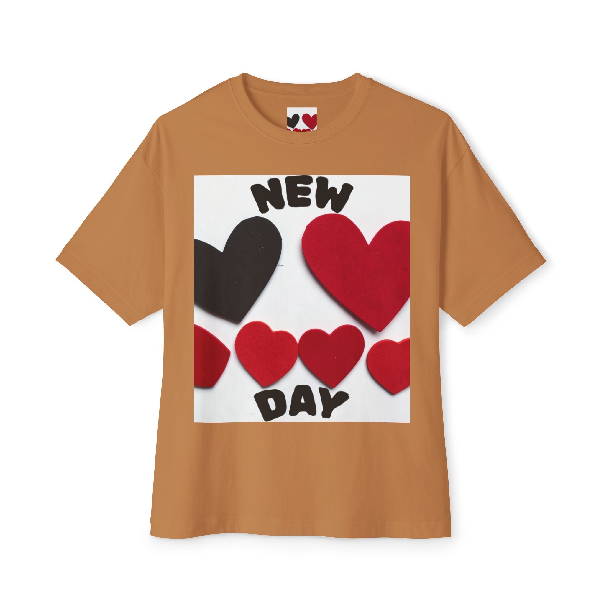 New Me Day Heart Tee