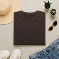 I Shine in the Dark Graphic T-Shirt — Bold Text Tee with Witty Quote