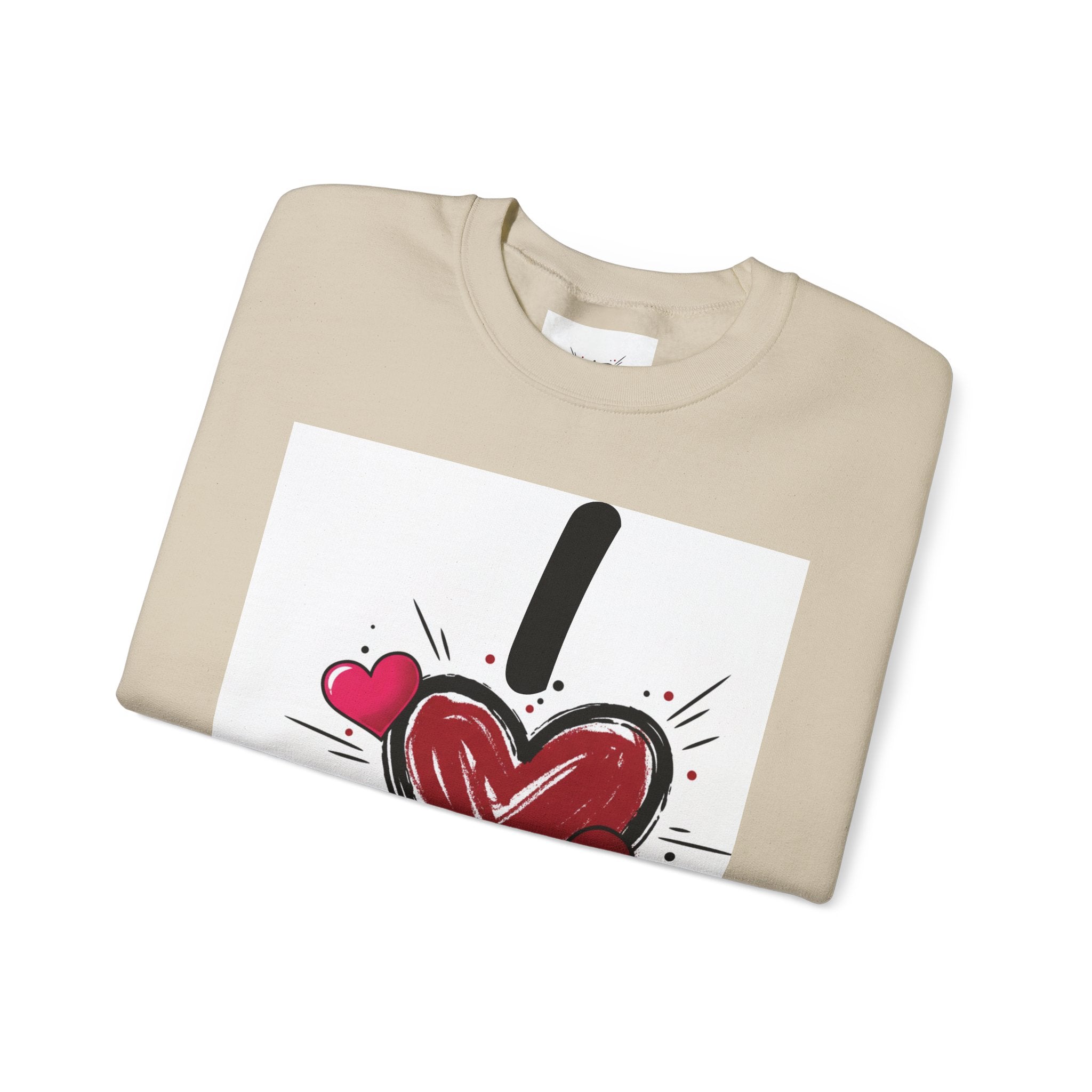 Love Me Heart Crewneck Sweatshirt