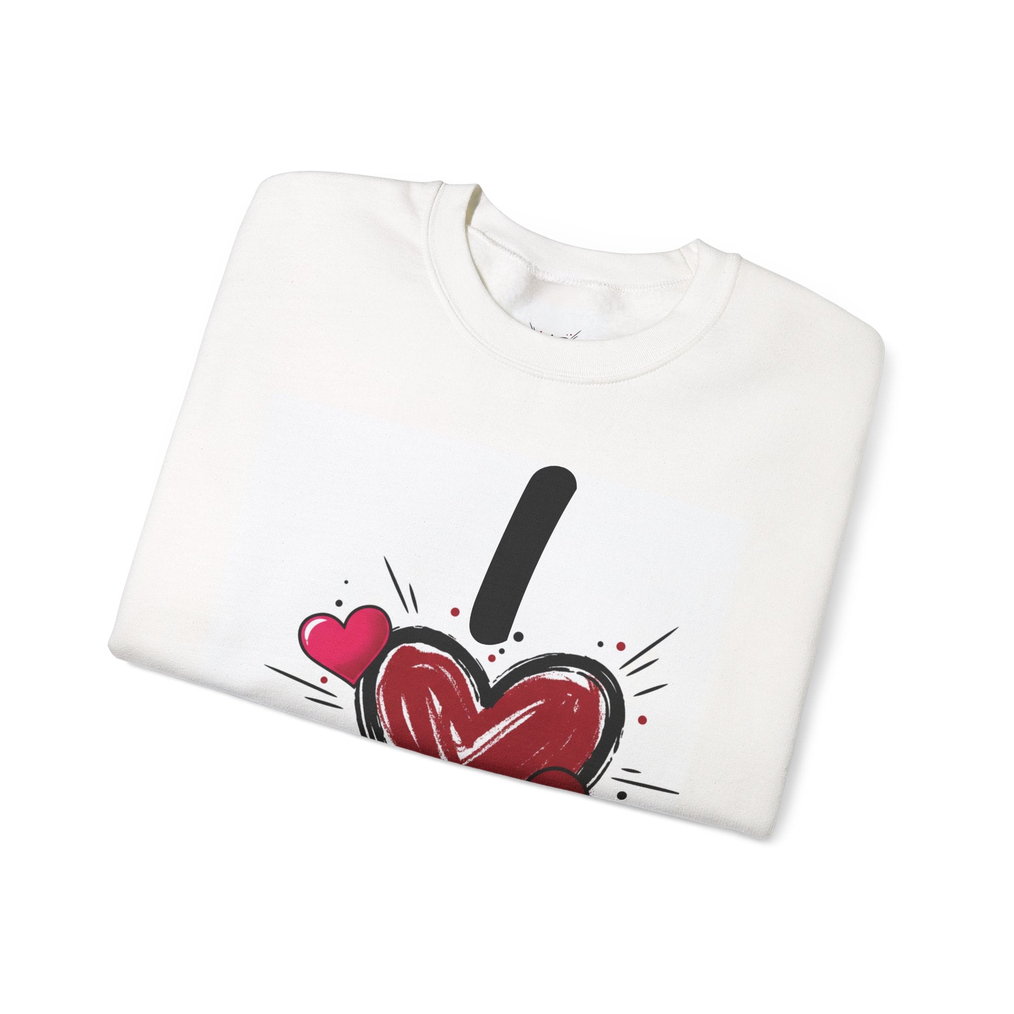 Love Me Heart Crewneck Sweatshirt