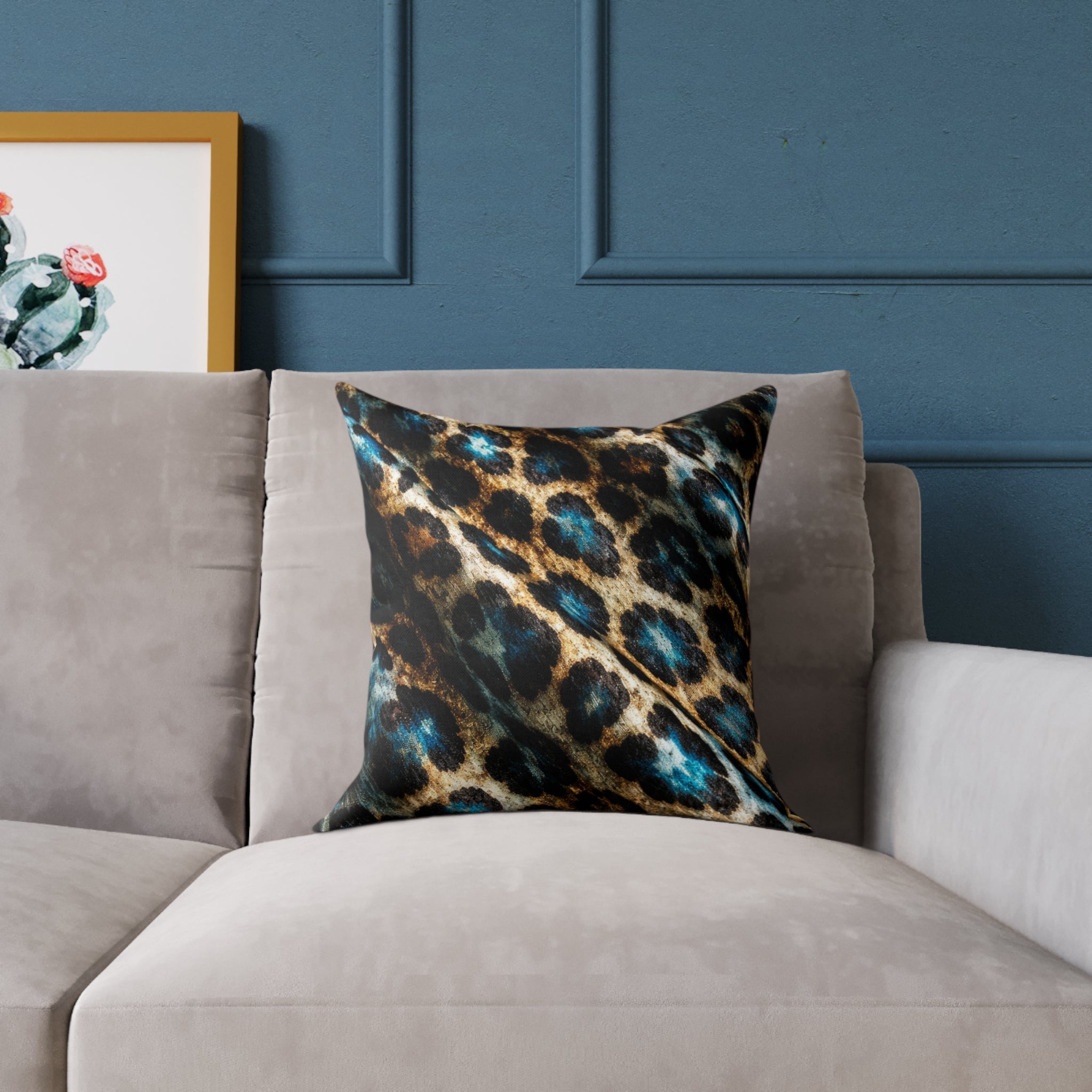 Square Poly Canvas Pillow