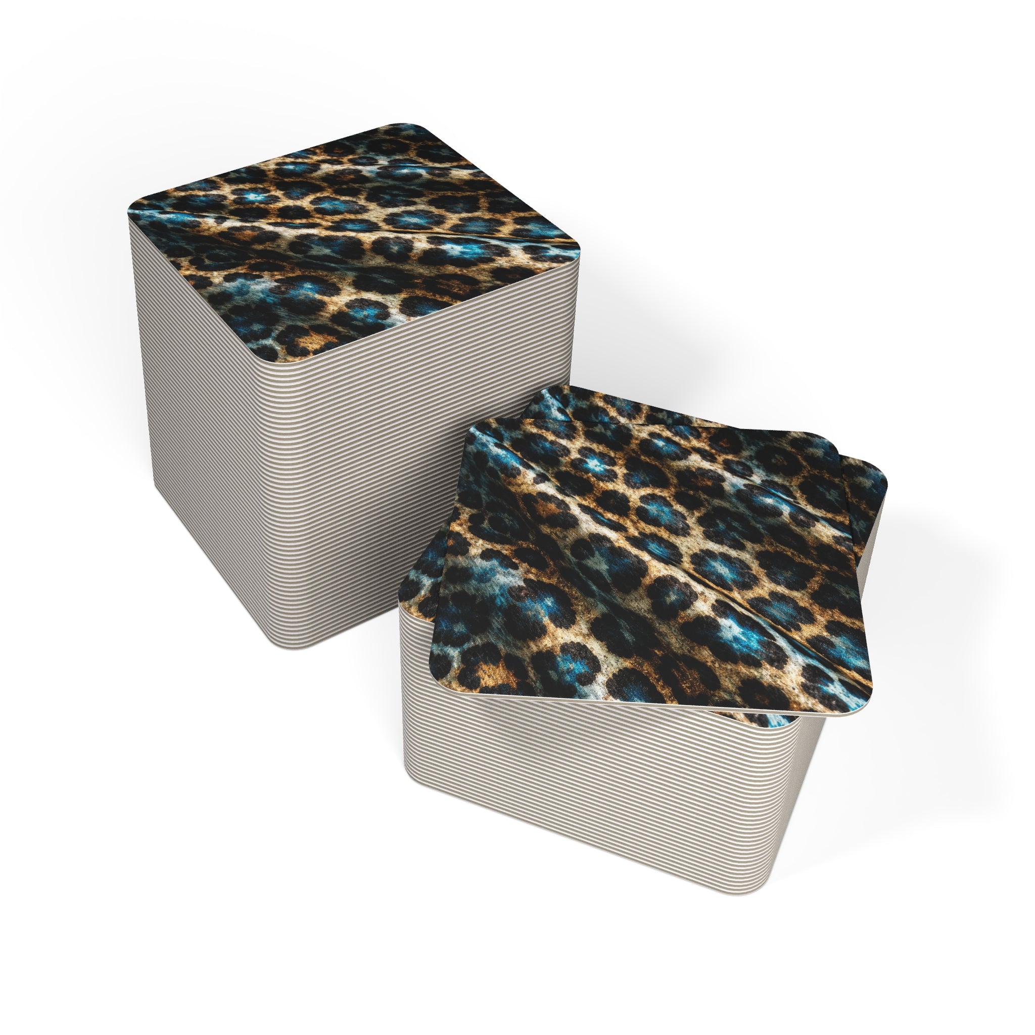 Leopard Print Coasters — Set of 50/100 Stylish Animal Print Drink Coasters