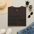 T-Shirt — "I Make This Look Easy. You Look Stressed." Bold Graphic Tee