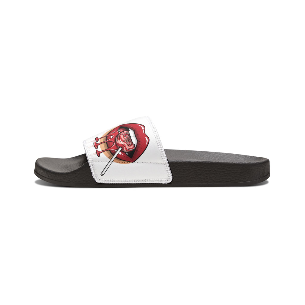 Women's Slide Sandals with Removable Strap — Casual Pool & Beach Slides