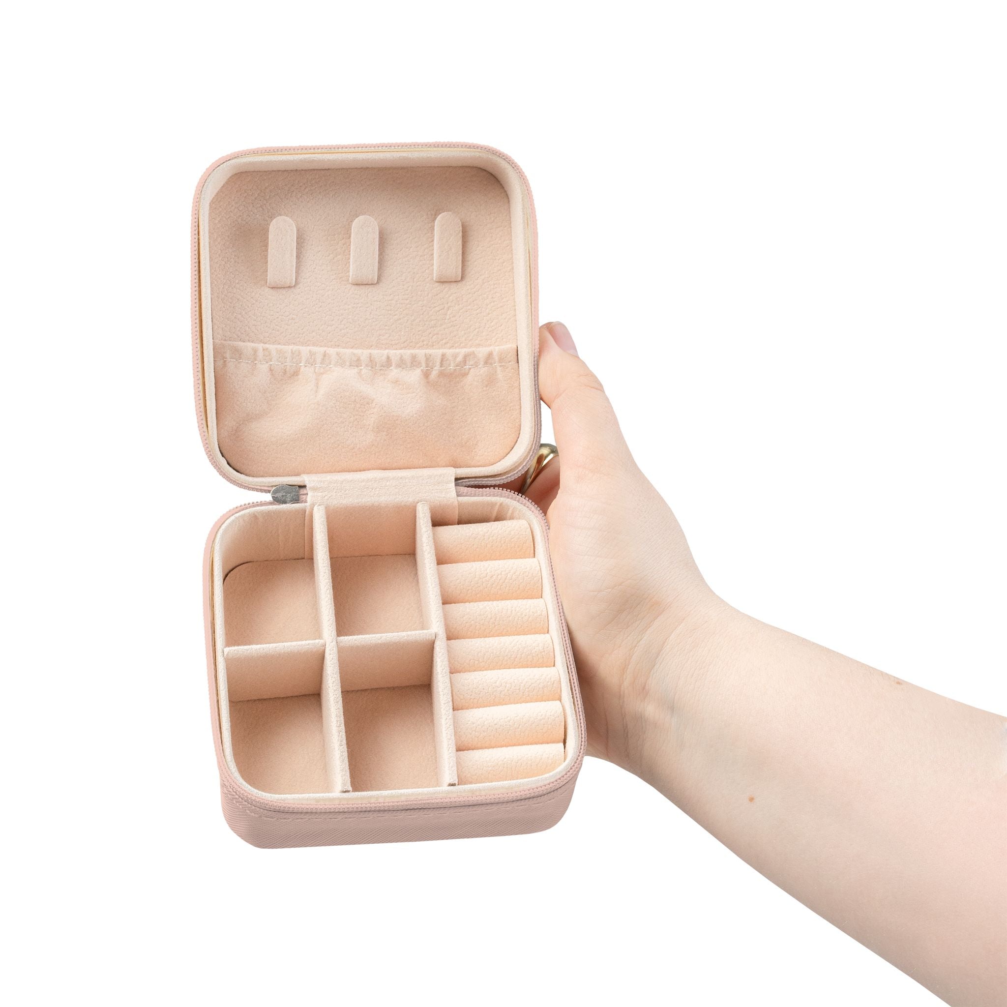 Jewelry Travel Case — Golden Ouroboros Compact Jewelry Organizer