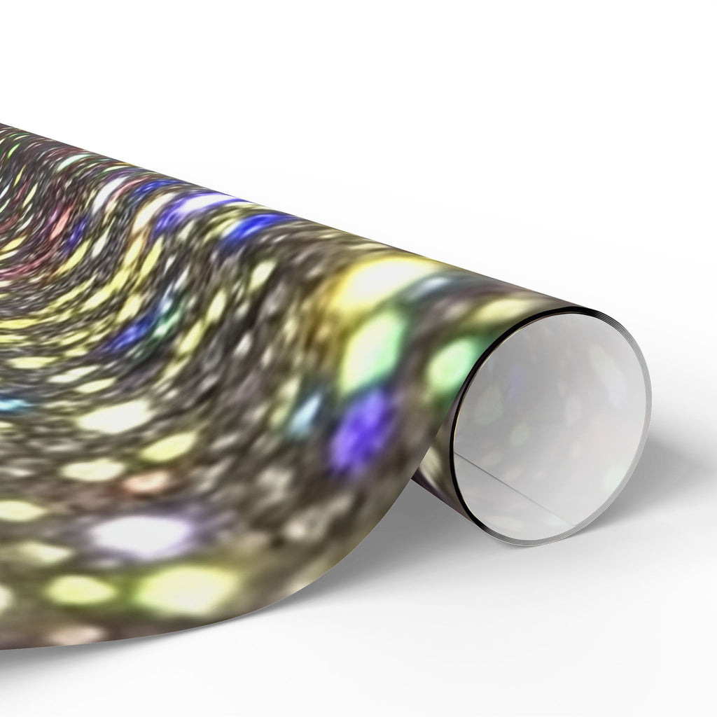 Holographic Heart Confetti Wrapping Paper Roll