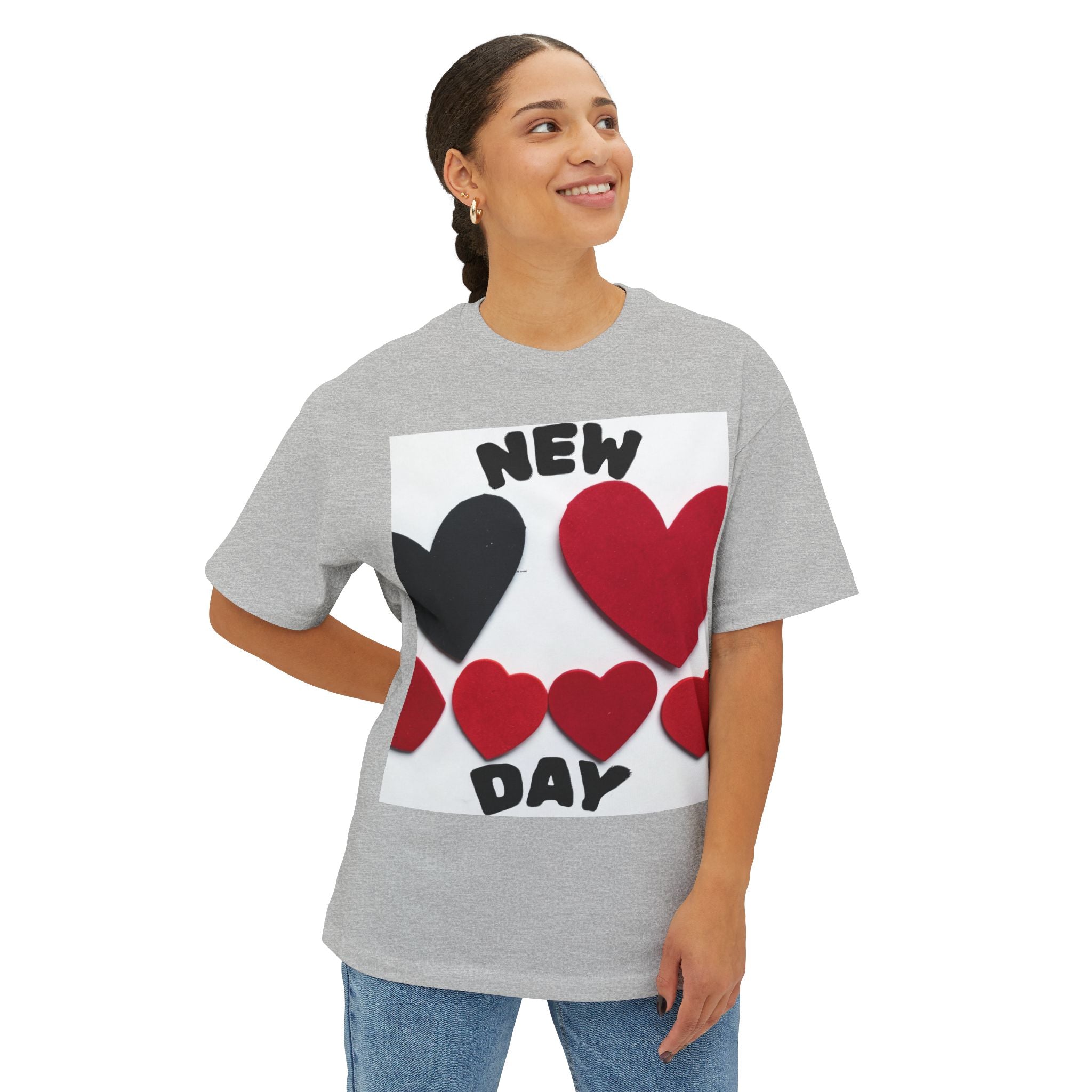 New Me Day Heart Tee