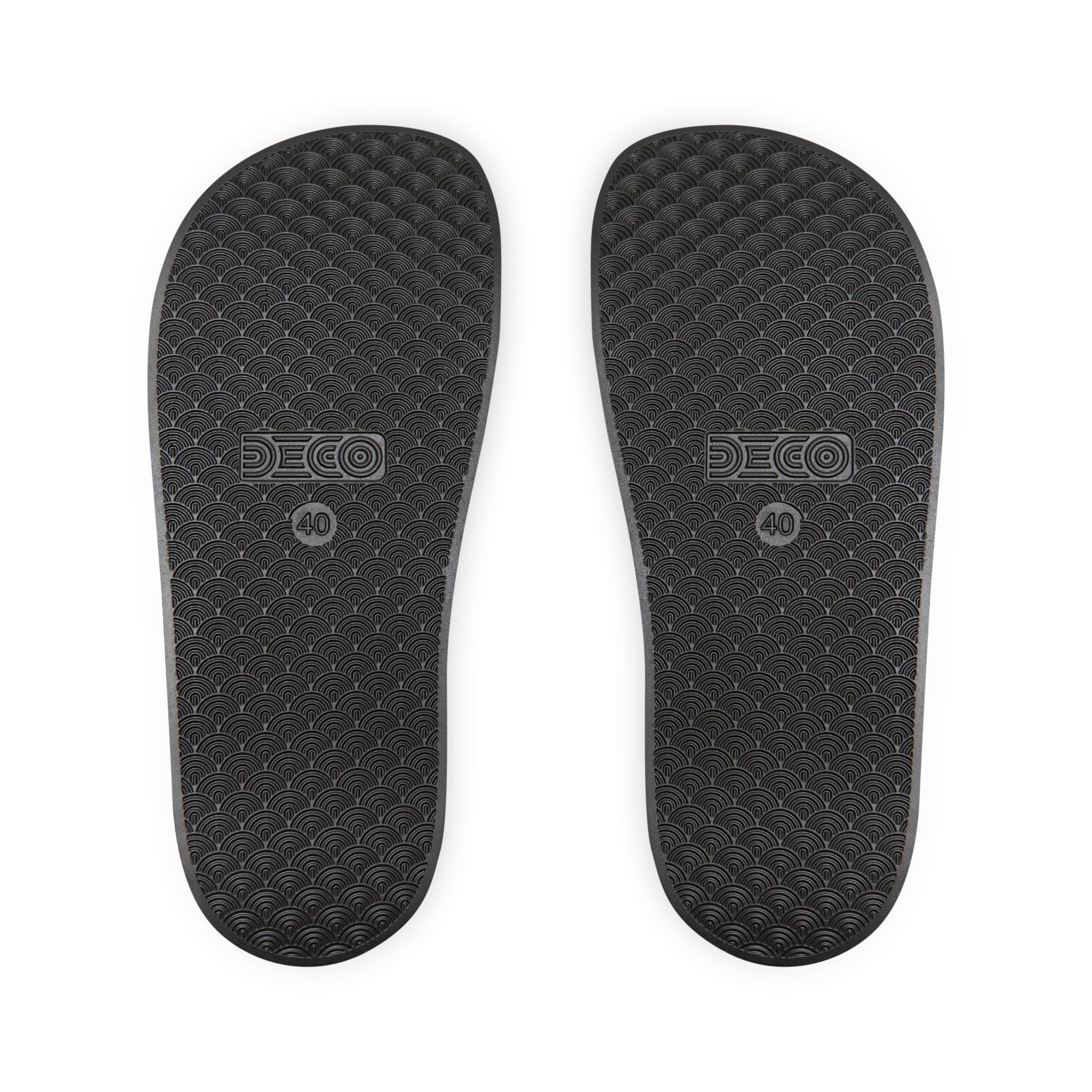Glitter Heart Slide Sandals — Women's Removable‑Strap Summer Slides