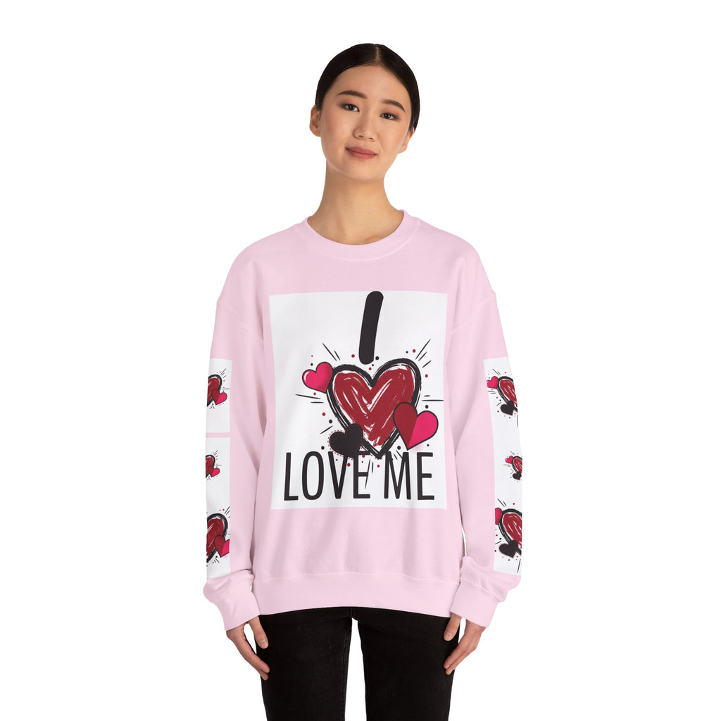 Love Me Heart Crewneck Sweatshirt