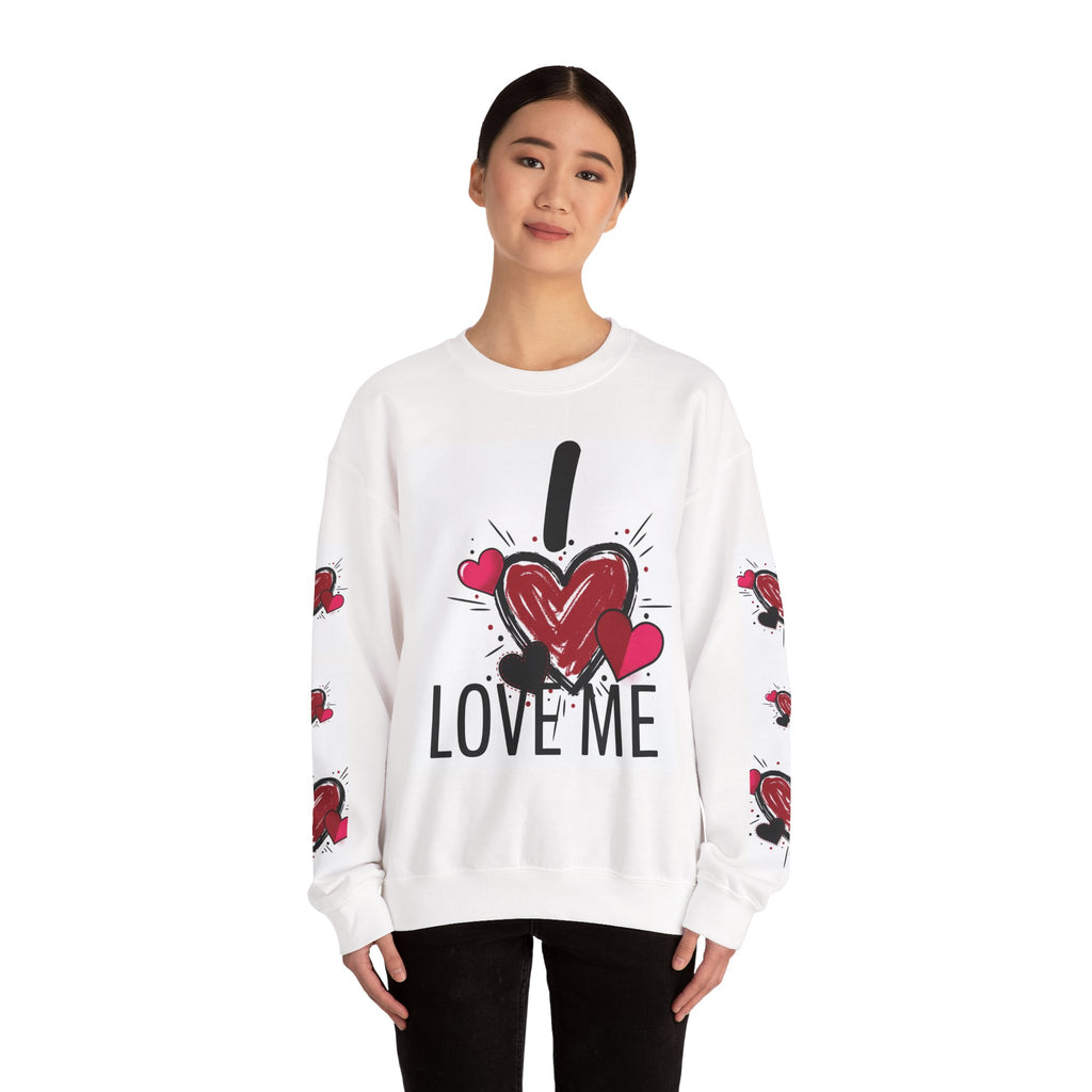 Love Me Heart Crewneck Sweatshirt
