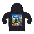 Toddler Hoodie — Colorful Birthday Truck & Candy Party Kids Pullover