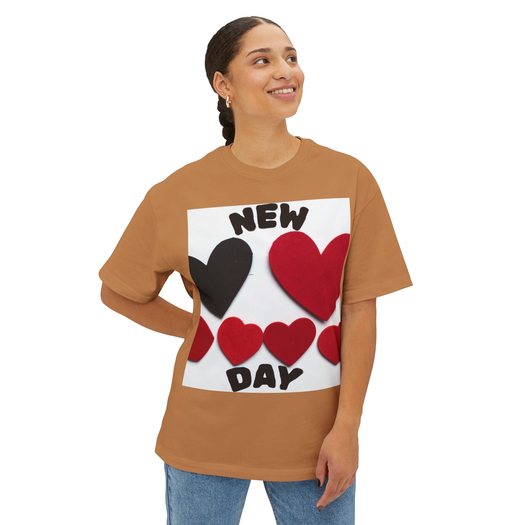 New Me Day Heart Tee