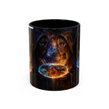 Mystic Sisters Coffee Mug — Cosmic Duality Art 11/15oz Accent Mug