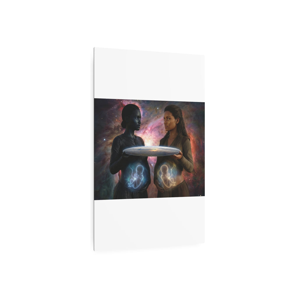 Metal Art Sign — Cosmic Mothers Artwork