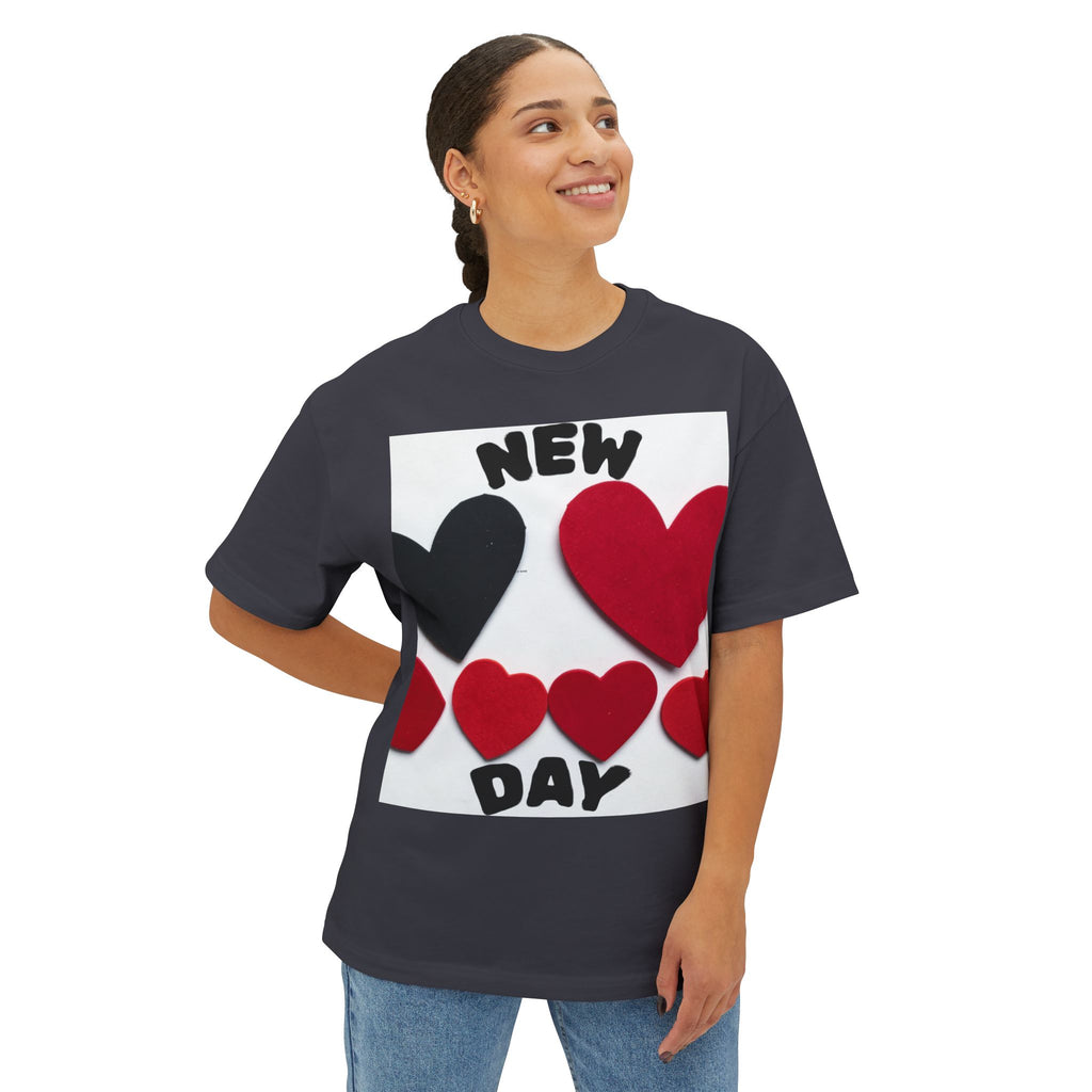 New Me Day Heart Tee