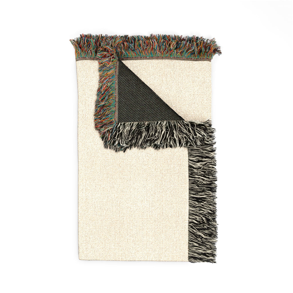 Woven Blanket — 'Fix My Blanket Back' Reversible Throw