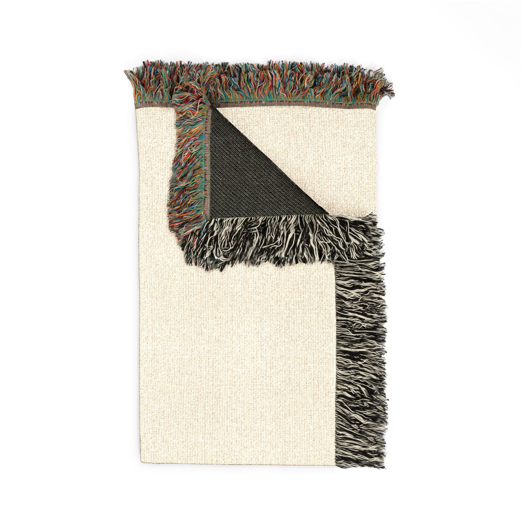 Woven Blanket — 'Fix My Blanket Back' Reversible Throw
