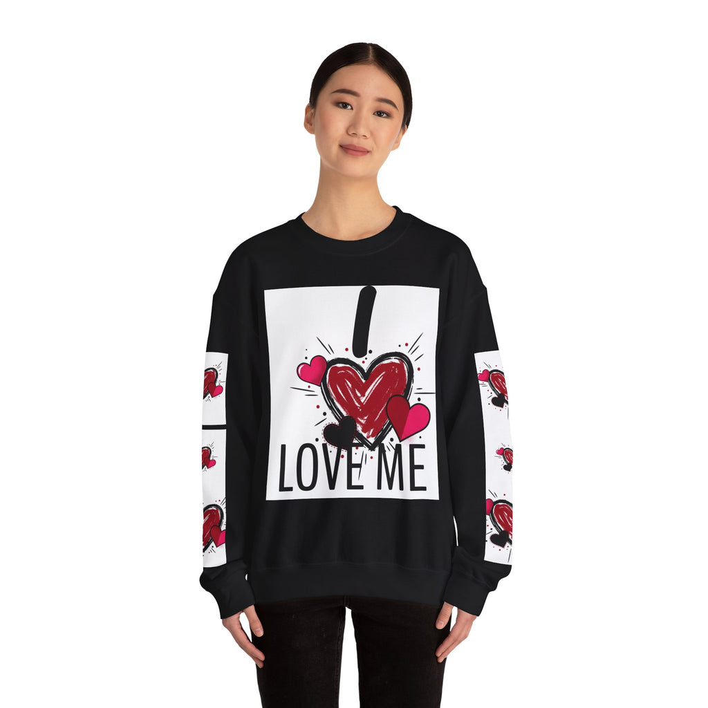 Love Me Heart Crewneck Sweatshirt