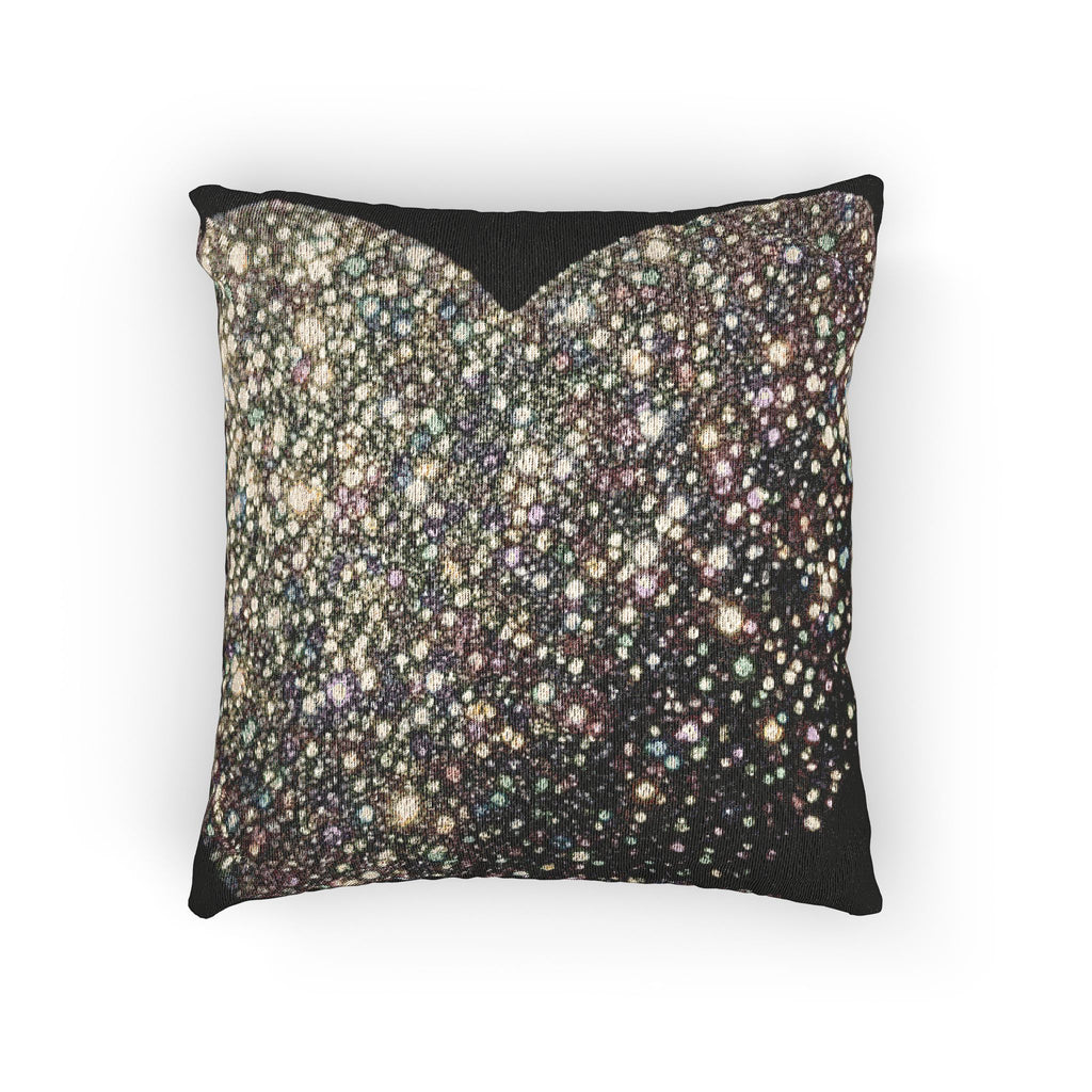 Woven Pillow — Shimmer Mosaic Decorative Throw Pillow