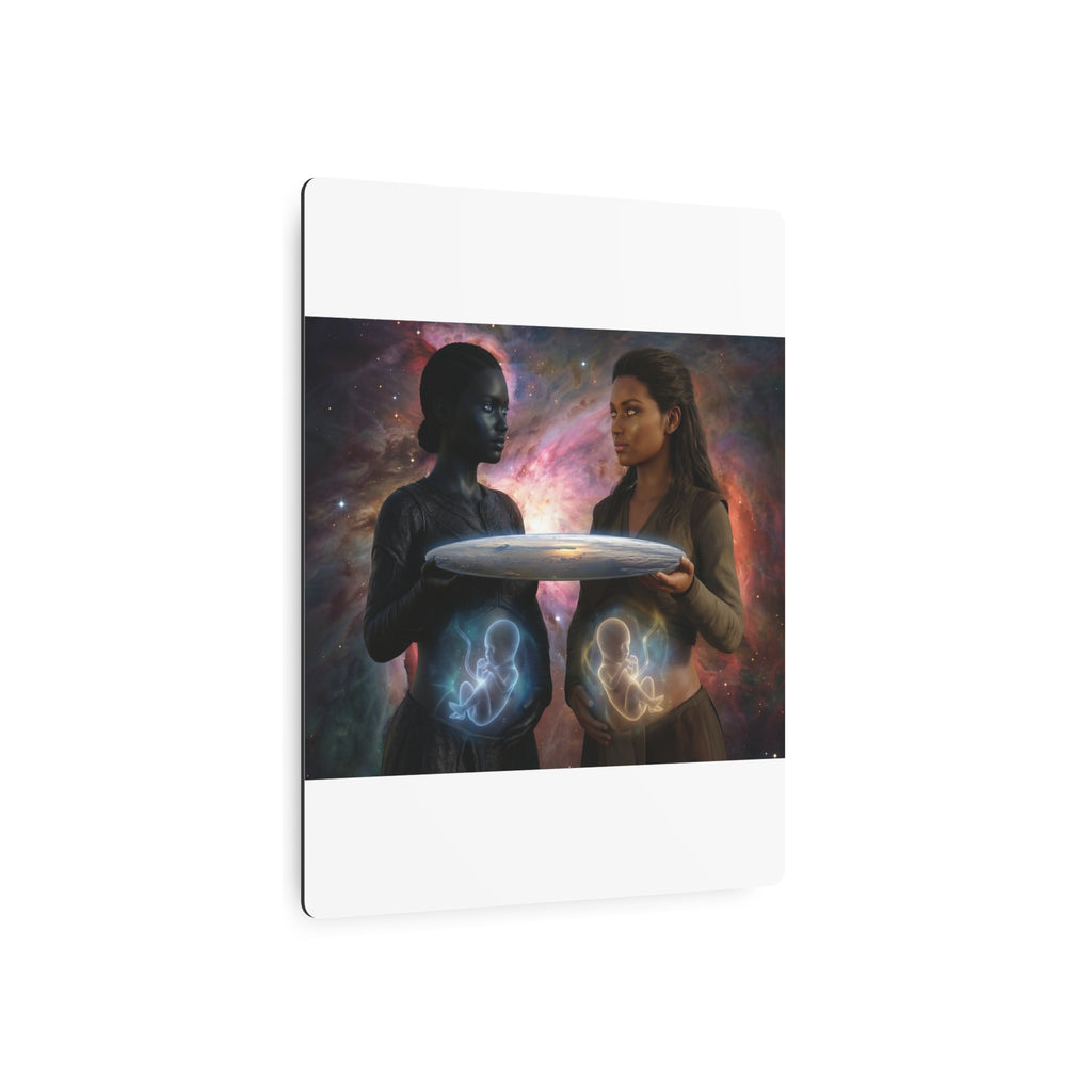 Metal Art Sign — Cosmic Mothers Artwork