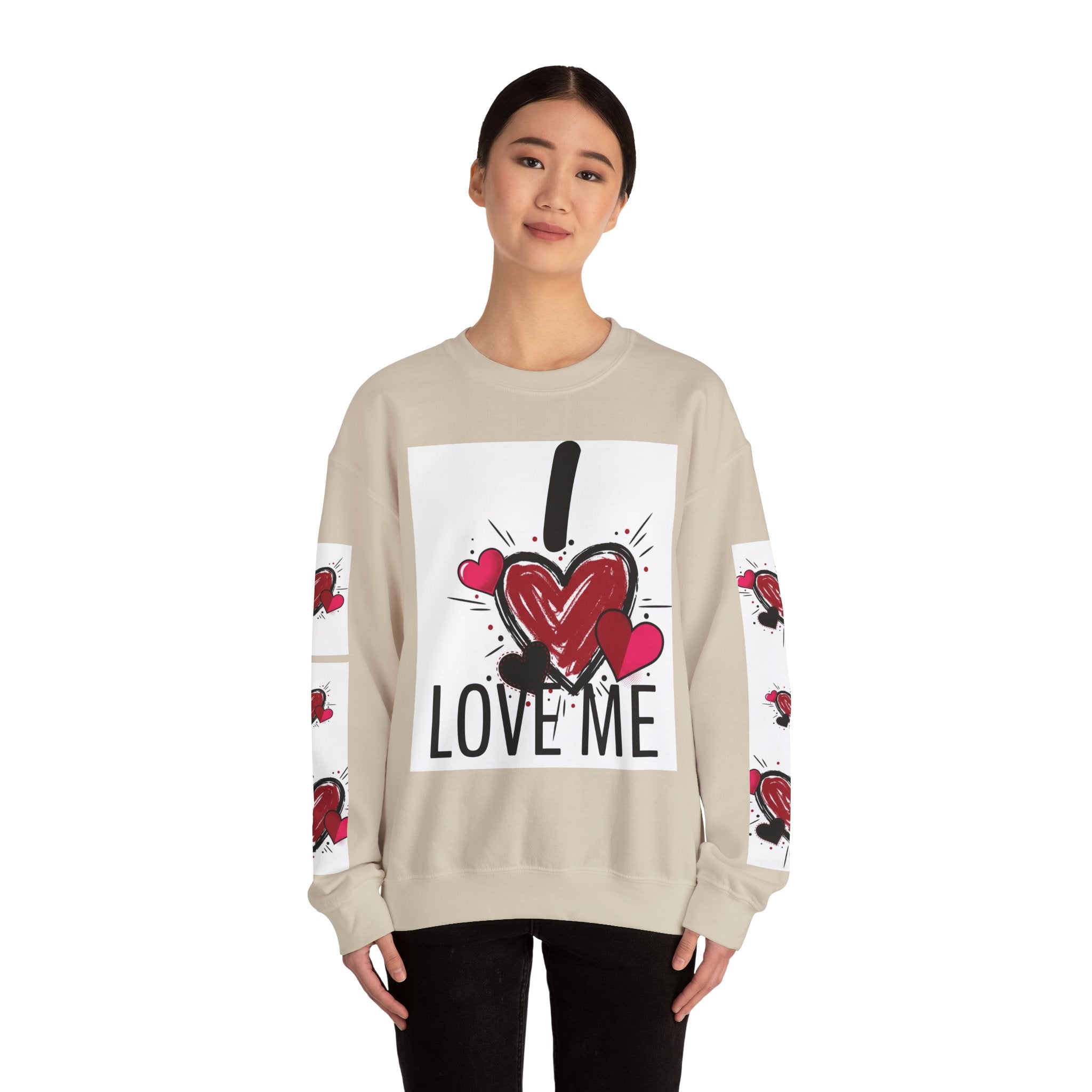 Love Me Heart Crewneck Sweatshirt