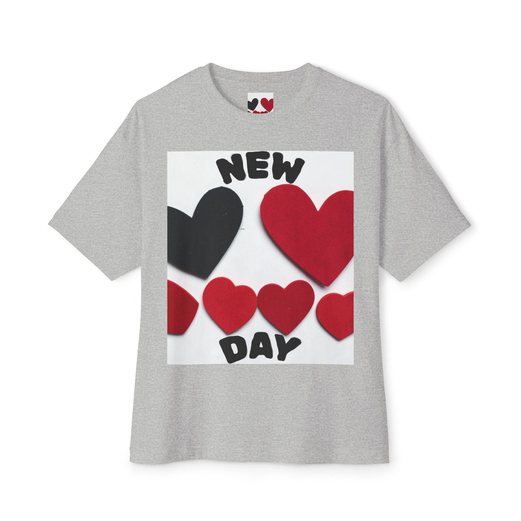 New Me Day Heart Tee